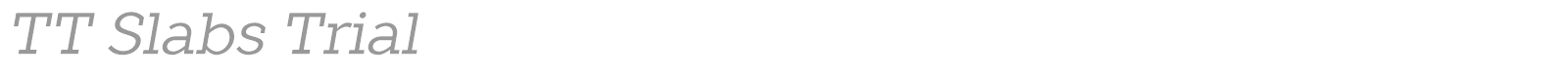 TT Slabs font preview